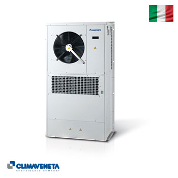 Телекоммуникационные кондиционеры Climaveneta Моноблочная система для внешней установки.